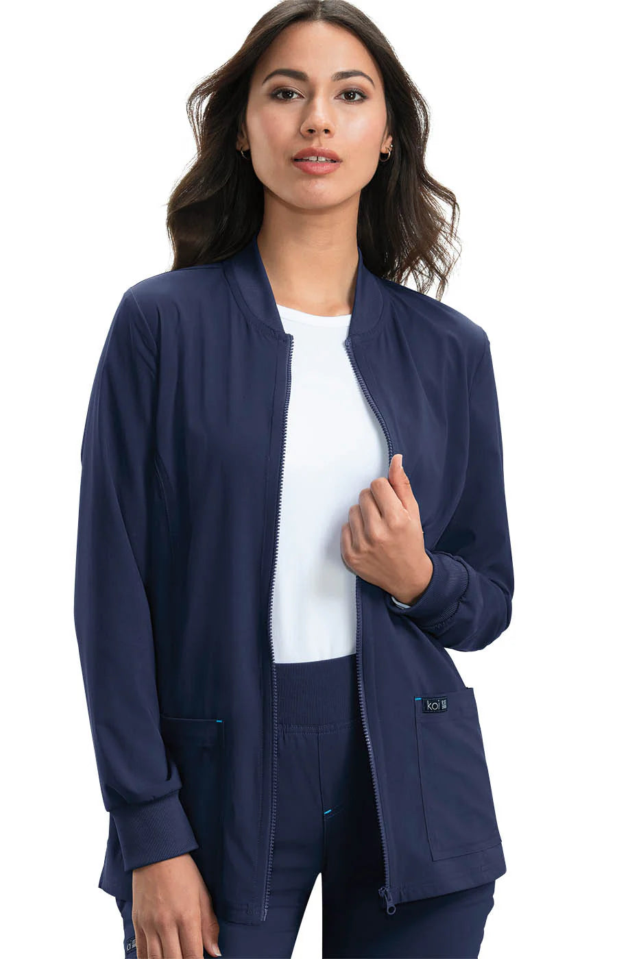 Koi Basics Andrea Women's 4-Pocket Stretch Jacket