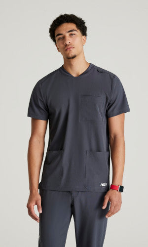SKT193 - Thesis 3-Pocket Round Neck Scrub Top