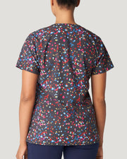 618 - Spectacular Printed V-Neck Top