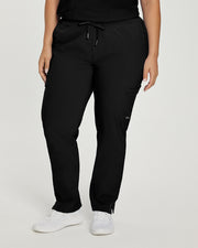 373 - Drawstring Cargo Scrub Pant