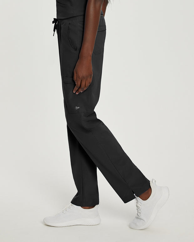 373 - Drawstring Cargo Scrub Pant