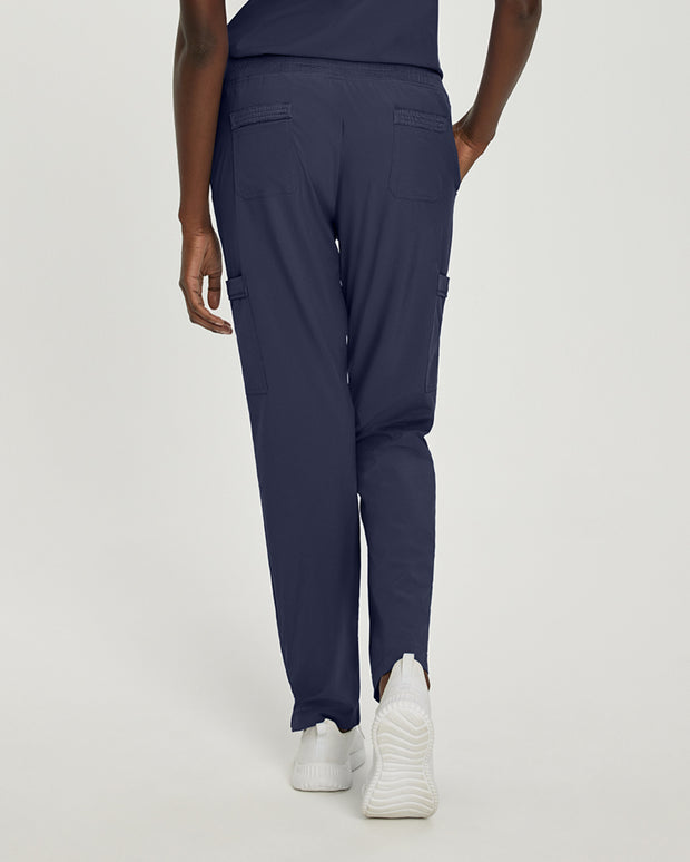 373 - Drawstring Cargo Scrub Pant