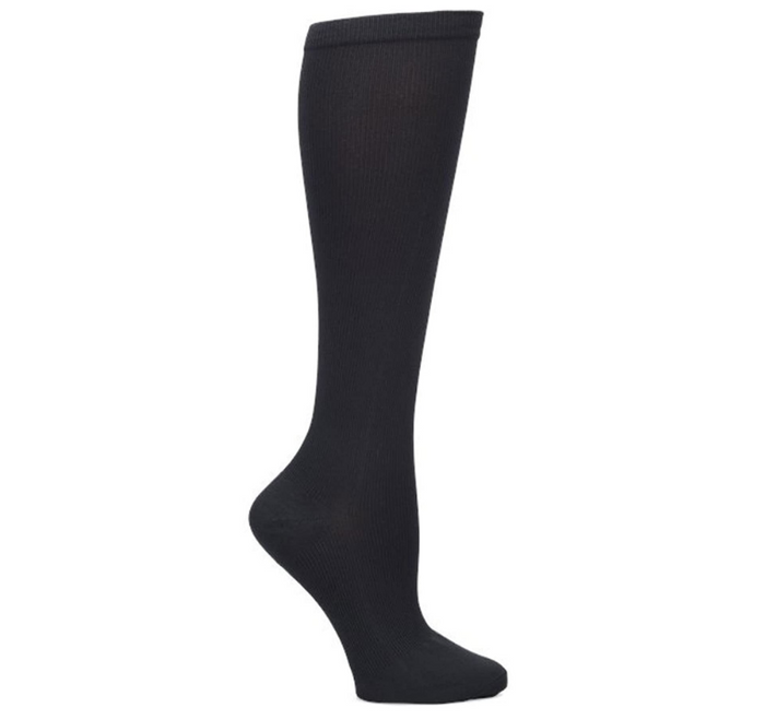 883783 - Nurse Mates Compression Sock - Solid Black 
