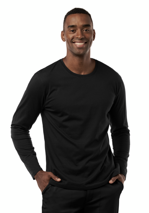 2909 Men's Crew Neck Long Sleeve Tee