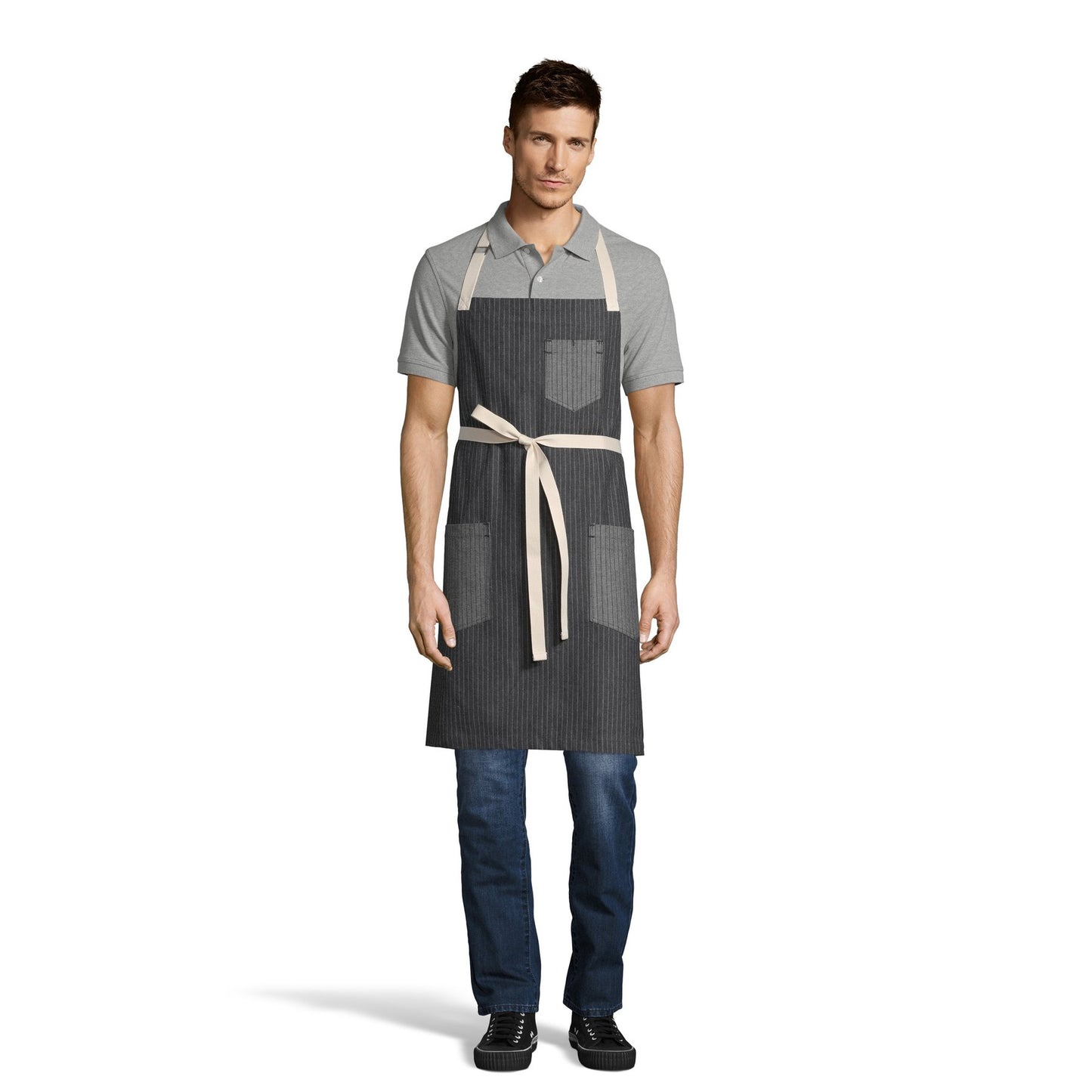 3104 Rebel Bib Apron