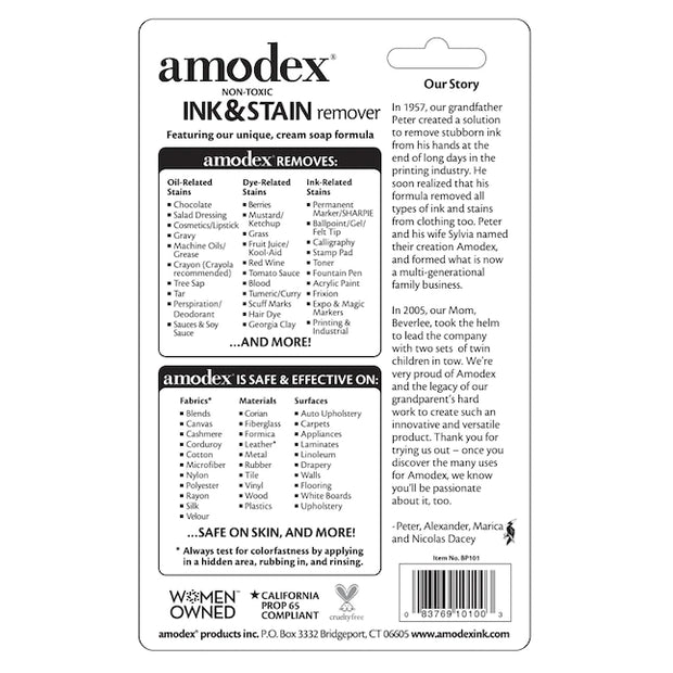 BP101 Amodex Ink & Stain Remover 1oz