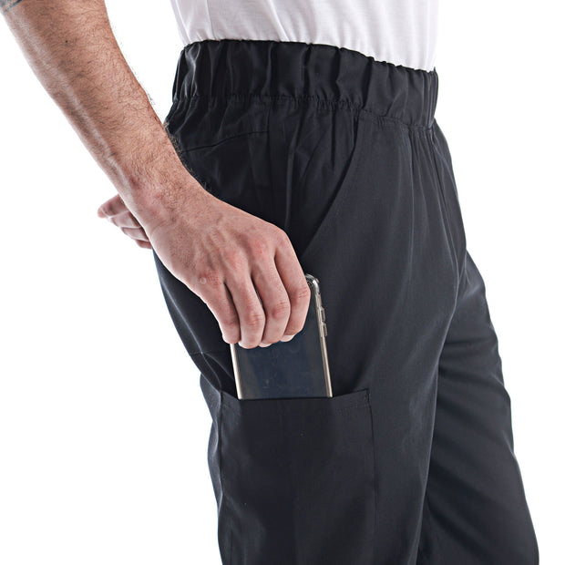 CW3540 Unisex Modern Essential Pull-On Cargo Chef Pant