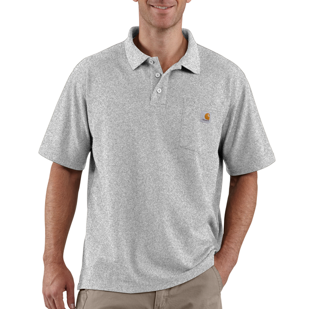 K570 Carhartt Midweight Loose Fit Polo with Pocket