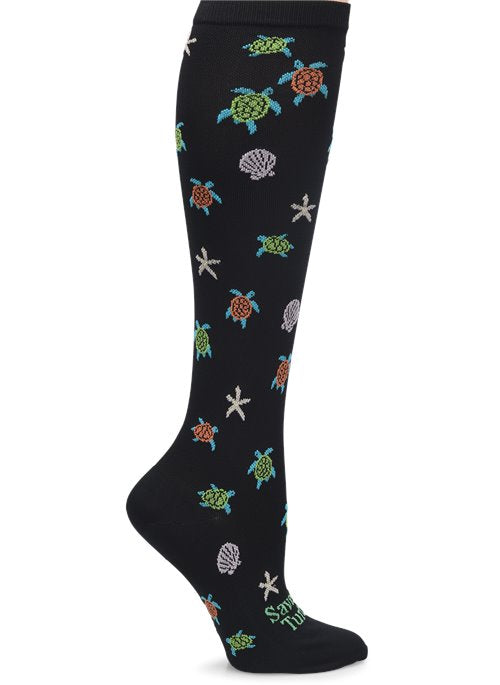 Nurse Mates Compression Sock - Save the Sea Turtles NA0022899